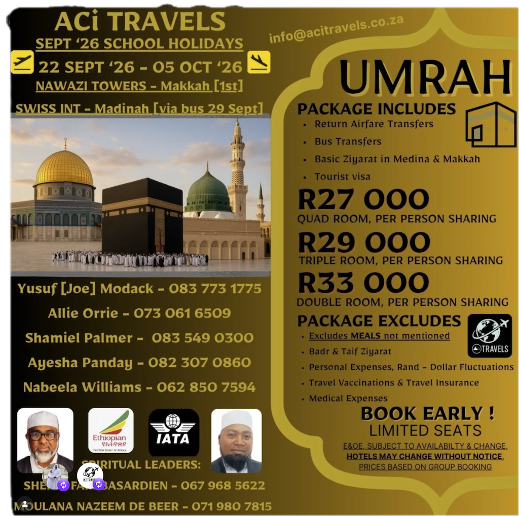 Umrah Shawaal 2027 Package